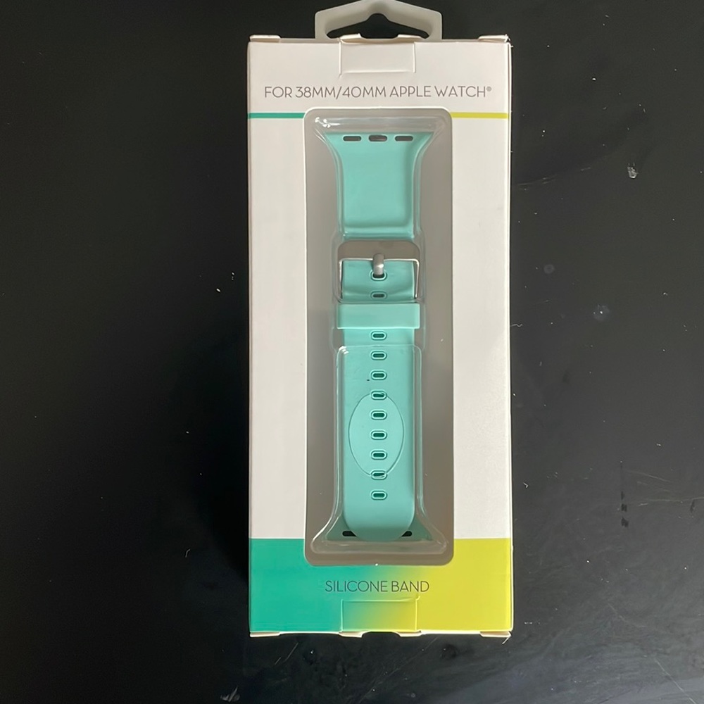 Silicone Apple Watch band teal 38MM/40MM